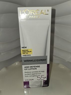 L'Oreal Wrinkle Expert Age Defense UV Lotion 55+ SPF 30